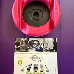 Pink & Black GoDonut 360 Stand
